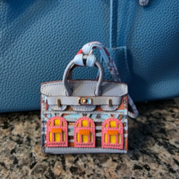 SALE!! Colorful Miniature Handbag Charm NWT - Picture 2 of 6